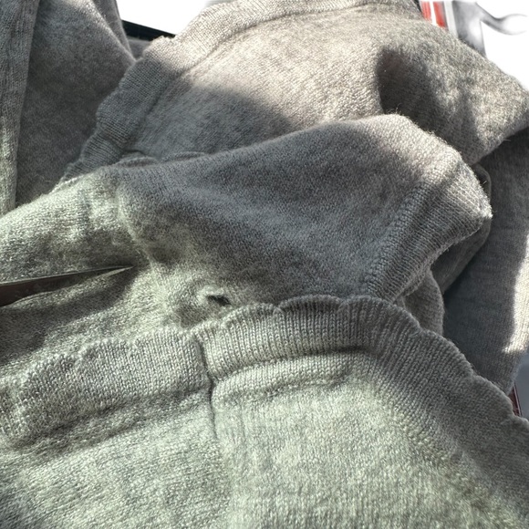 Banana Republic Grey Ruffle Sweater XL - Picture 9 of 9